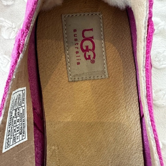 Ugg Marrah Suede Moccasins in Fuchsia Pink - Picture 5 of 12